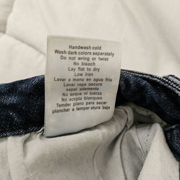 Judy Blue Jeans Womens 27 Blue Relaxed Fit Crop Raw Hem High-Rise Stretch - Picture 6 of 10